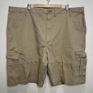 Wrangler Men's‎ Five Star Premium Cargo Short Khaki/Gray Size 48